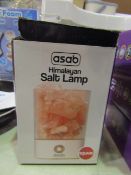 Asab Himalayan Salt Lamp, Square - Unchecked & Boxed.