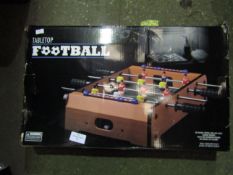 Tabletop Football, Unchecked & Boxed.