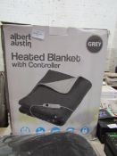 Albert AustinHeated Blanket With Controller, Unchecked & Boxed