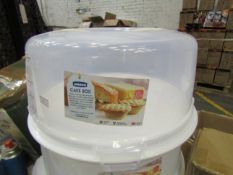 Whitefurze Cake Box Suitable For Cakes Up To 30cm - Good Condition.