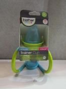 3x Max Brothers 4 Month Plus Trainer Cups, New & Packaged Blue