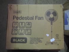 Asab Pedastal Fan, Unchecked & Boxed.
