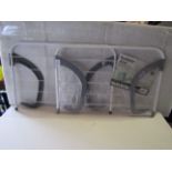 2x Asab Radiator Airer, 3 Metres - One Packaged & One Without.