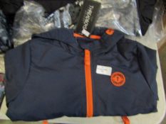 Threadboys Hooded Jacket, Navy, Size Uk 5-6yrs, New With Tags.