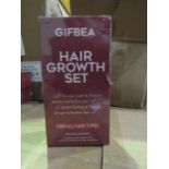 10 x Gifbea Hair Growth Set( Rosemary Oil/Serum For Hair Growth) New & Packaged Use Within 12 Months