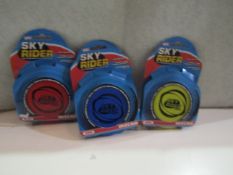 16x Sky Rider Flying Disks, New With Package.