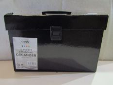 2x Asab 19 Pocket Expanding Organiser (Fits A4 Sheets) - All Good Condition.