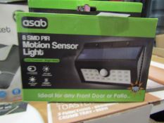 Asab SMD PIR Motion Sensor Light, Bright White - Unchecked & Boxed.