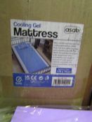 Asab Cooling Gel Mattress, Size: 170 x 70cm - Unchecked & Boxed.