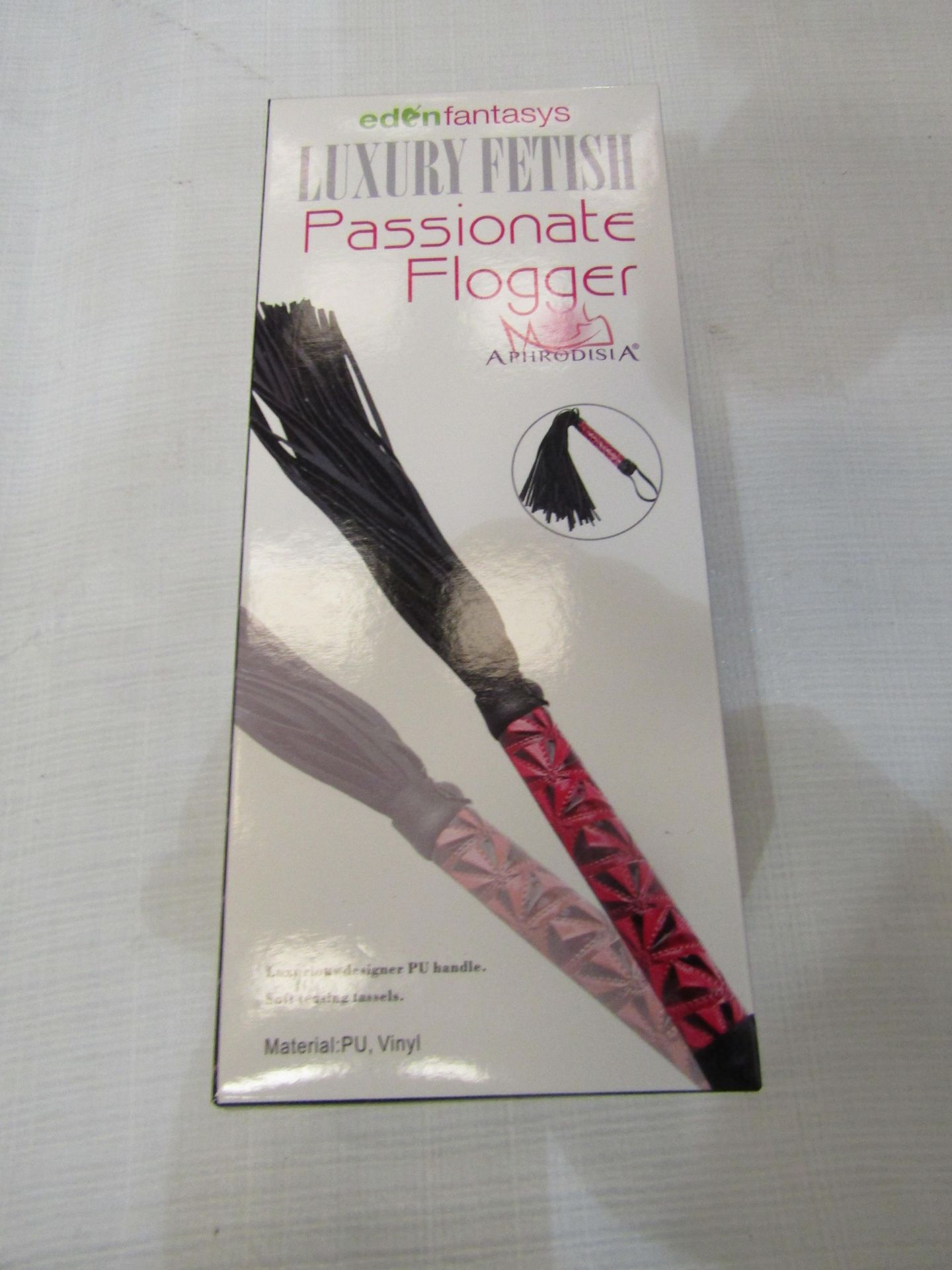 Eden Fantady Luxury Fetish Passionate Flogger, New & Boxed.