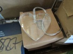 Set of 3 LED Hanging Heart Decoration - New & Boxed.