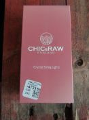 2x Chic & Raw - Crystal String Lights - New & Boxed.