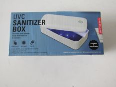 1x Kikkerland - UVC Sanitizer Box - Unchecked & Boxed.