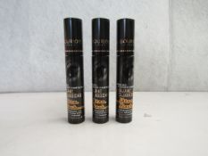 3x Bourjois - Volume Clubbing Ultra Black Mascara - New & Boxed.