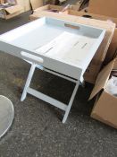 Butlers Tray Table Grey - Good Condition.