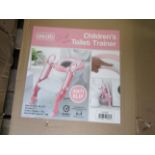 2x Asab - Childrens Pink Toilet Trainer - Unchecked & Boxed.
