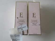 2x Eclat Skin - EGF Youth-Cell Activation Pro Elixir Serum 60ml - Boxed.