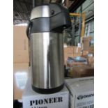 Pioneer - Stainless Steel 4L Airpot - Untested & Boxed.