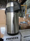 Pioneer - Stainless Steel 4L Airpot - Untested & Boxed.