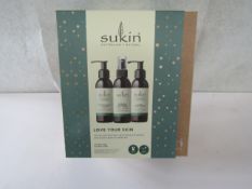 Sukin - Love Your Skin 3-Piece Set ( Foaming Facial Cleanser, Hydrating Mist Toner, Face Moisturiser