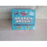 24x " No Brain No Gain! " 200-Question Games - New & Boxed.
