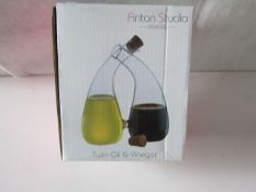 Anton Studio - Twin Oil & Vinegar Pourer 30ml - Boxed.