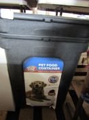 2x 15KG Pet Food Containers - Look In Good Condition.