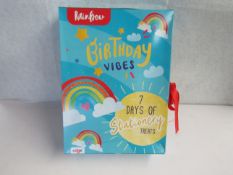 Rainbow - Birthday Vibes 7-Days of Stationary Treats - Boxed.