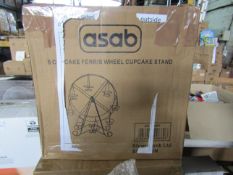 Asab - 8-Cupcake Ferris-Wheel Stand - Unchecked & Boxed.