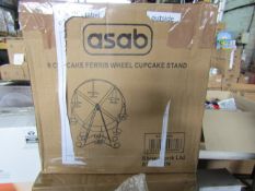 Asab - 8-Cupcake Ferris-Wheel Stand - Unchecked & Boxed.