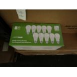 24x Packs of 10 Lightnum A60ÿ E27 13w LED light bulbs, new and boxed