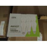 20x Pack of 6 Ledya A60ÿ E27 13w LED light bulbs, new and boxed