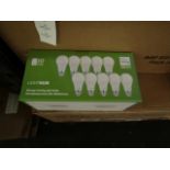 24x Packs of 10 Lightnum A60ÿ E27 13w LED light bulbs, new and boxed