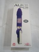 Aphrodisia Alice Desire Vibe 20 Mode Functions - New & Boxed.