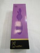 WINYI Rechargeable Waterproof Soft Silicone & ABS 12 Functions of Vibration - New & Boxed.