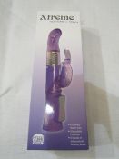 Aphrodisia Extreme Intense Penis Rabbit Vibrator, Purple With 8 Speeds & 8 Functions - New & Boxed.