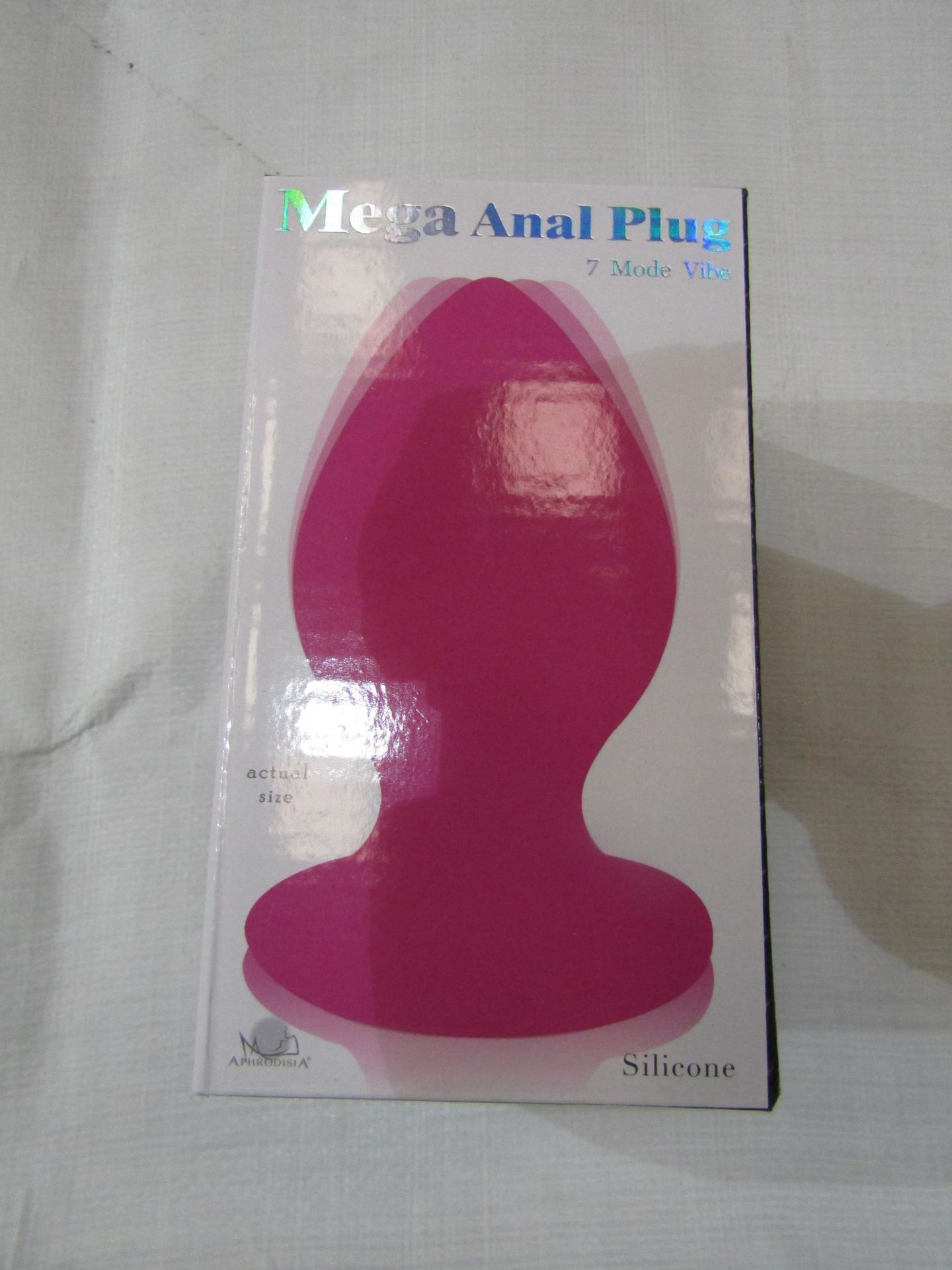 Aphrodisia Mega Anal Plug, Pink - New & Boxed.