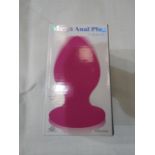 Aphrodisia Mega Anal Plug, Pink - New & Boxed.