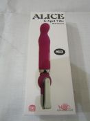 Alice Waterproof G-Spot Vibe 20-Function - New & Boxed.