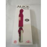 Alice Waterproof G-Spot Vibe 20-Function - New & Boxed.