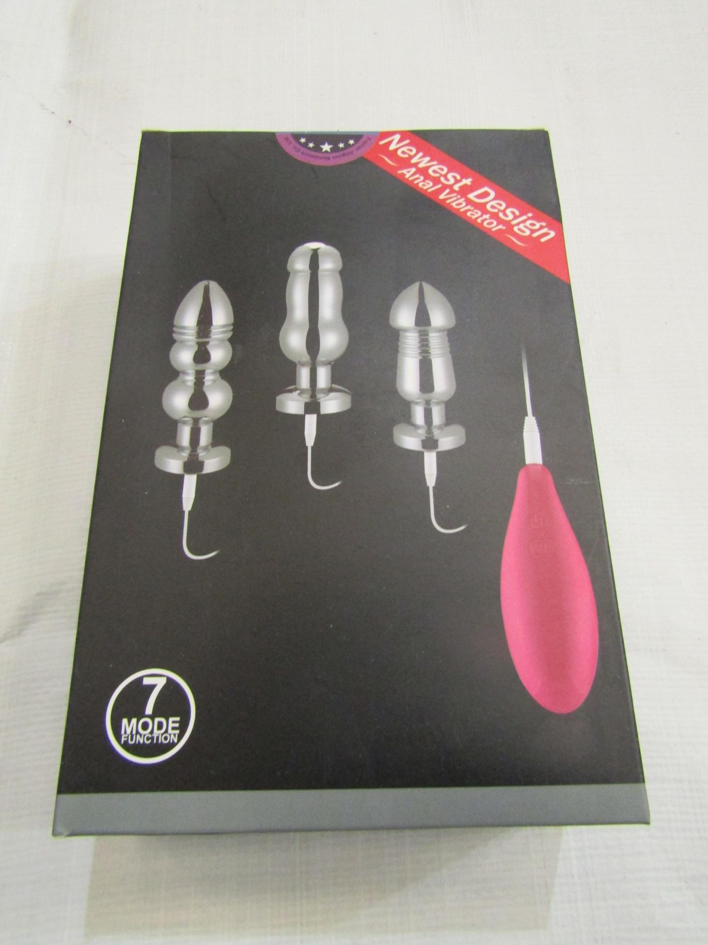 Runyu 7 Mode Function Anal Vibrator Butt Plug - New & Boxed.