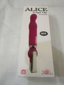 Alice Waterproof G-Spot Vibe 20-Function - New & Boxed.