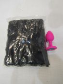 Pack Of 8 Small Pink Butt Plugs, New & Packaged.