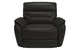 Rafa Xl Standard Chair G10 D.Grey Self Piping Self Stitch Black Glides Amx01 RRP 530 The Rafa