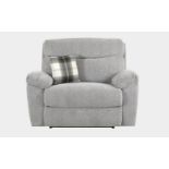 Cloud Static Love Chair Cloud Silver No Wood* RRP 599 Living Cloud Fabric Love Seat Power