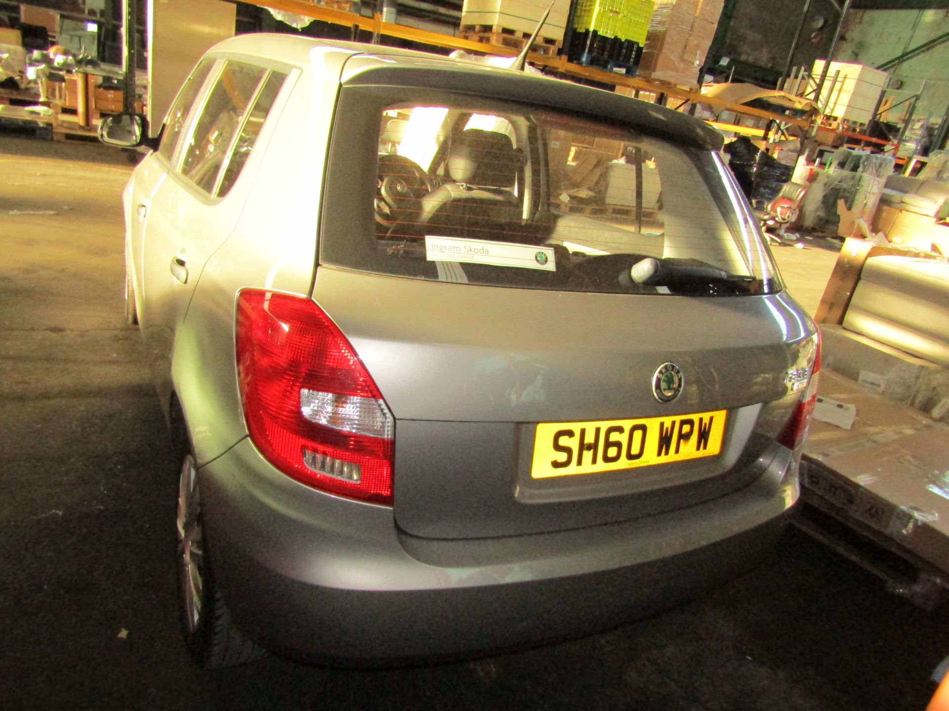 60 plate Skoda Fabia S 6V 1.2i, 92472 miles (unchecked), MOT until 17/12/24, comes with the owners - Image 10 of 23