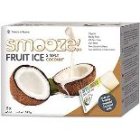 Pallet of 170 cases of 30x 65ml Smooze Ice Lollies Simply Coconut, BB 28/4/24,ÿthese are Dairy free,