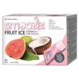 Pallet of 170 cases of 30x 65ml Smooze Ice Lollies Guava Coconut, BB 23/6/24, these are Dairy