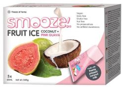 Pallet of 170 cases of 30x 65ml Smooze Ice Lollies Guava Coconut, BB 23/6/24, these are Dairy