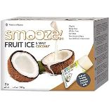 Pallet of 170 cases of 30x 65ml Smooze Ice Lollies Simply Coconut, BB 28/4/24,these are Dairy